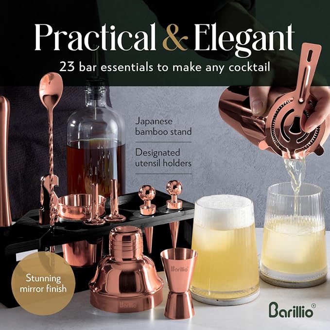 Barillio Rose Gold Bartender Kit - Image 4