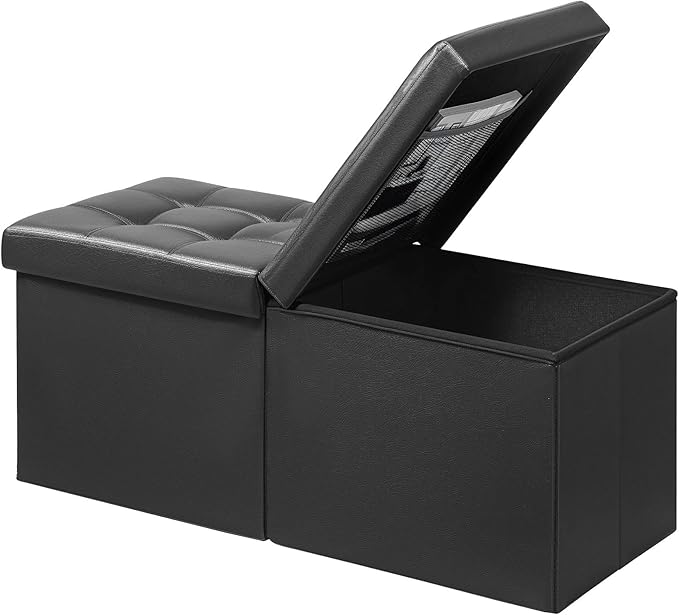 AmasSmile Footrest Ottoman Bench by AmasSmile