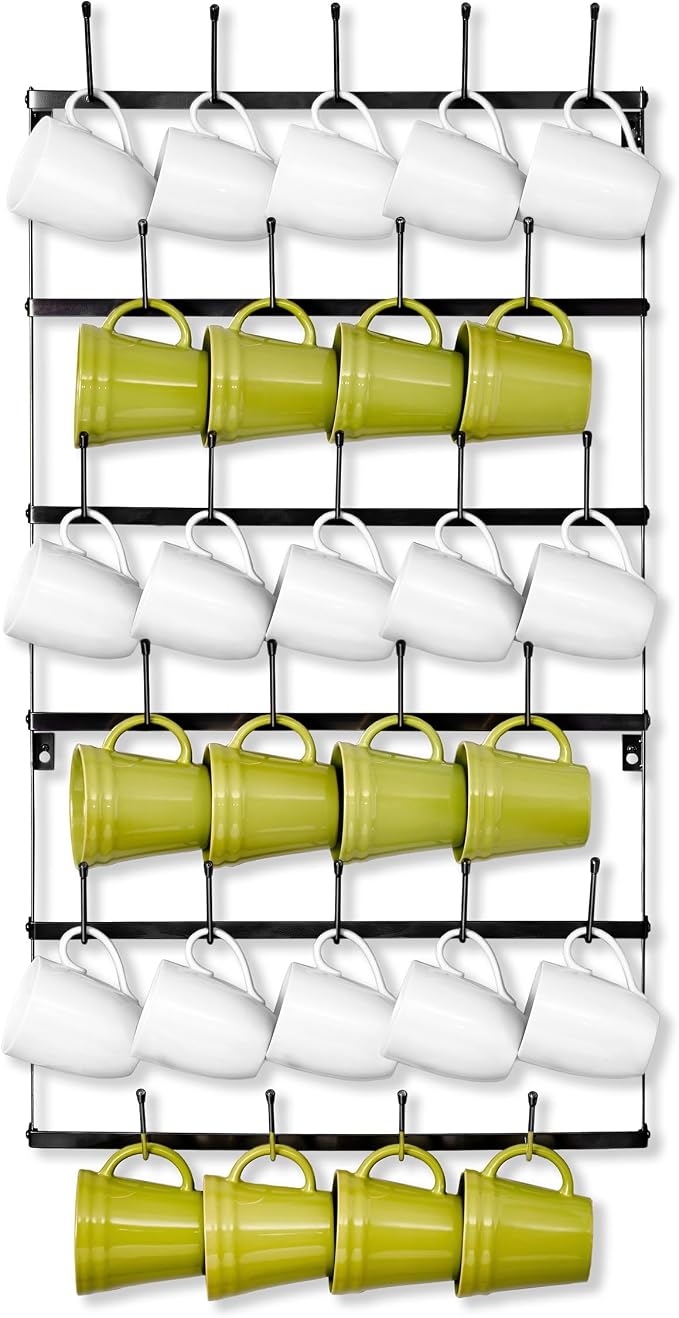 Sorbus Mug Rack for Wall by Sorbus