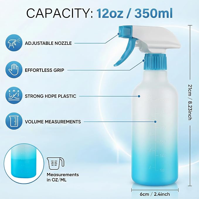 Spray Bottles 12oz HDPE Spray Bottle - Image 4
