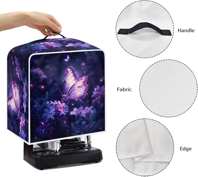 Butterfly Flower Coffee Machine Covers - Image 5