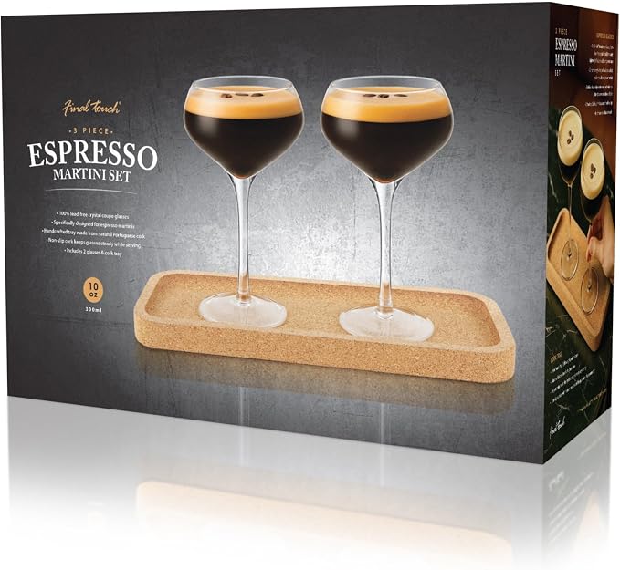 Final Touch – Espresso Martini Flight – 10 oz – Clear Brown - Image 6