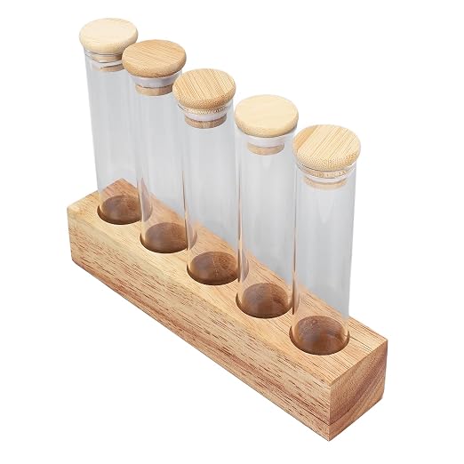 Coffee Bean Jars Canisters Solid Wood Base Airtight Storage Containers Single - Image 9