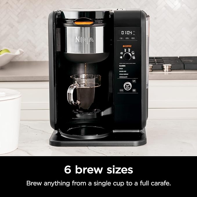 Shark Ninja CP307 Hot and Cold Brewed System W/Thermal Carafe Coffee Maker - Image 5