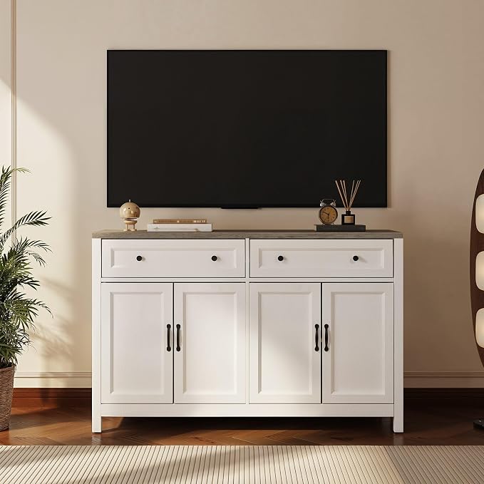 Gizoon Farmhouse Kitchen Sideboard Buffet Cabinet - Image 5