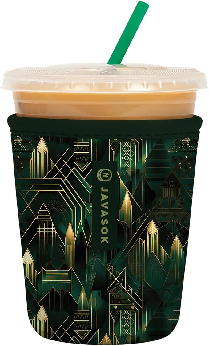 Sok It JavaSok Iced Coffee & Cold Soda Insulated Neoprene Cup Sleeve by SokIt