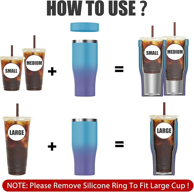 Universal Iced Coffee Sleeve - Image 2
