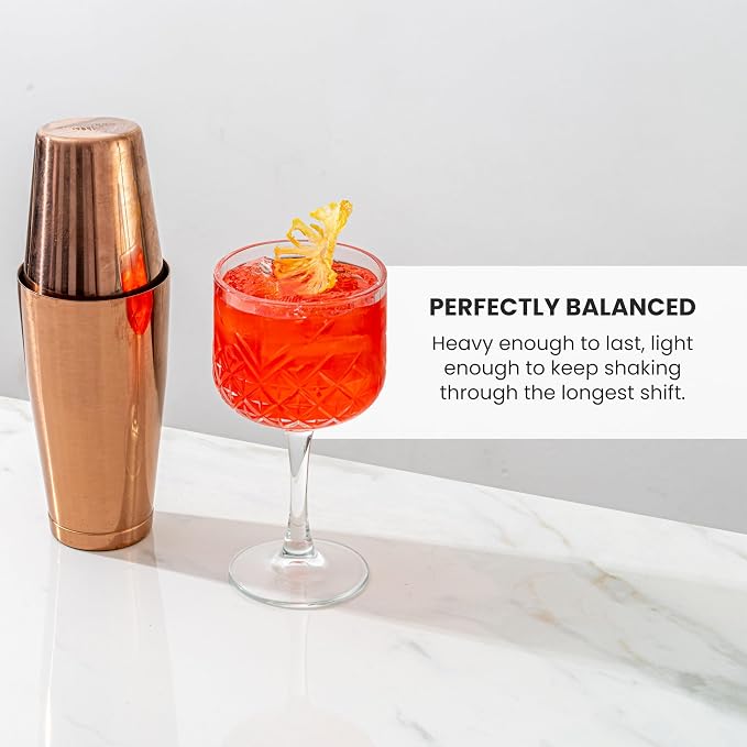 A Bar Above Professional Boston Shakers Set 18 oz Weighted and Unweighted - Image 4