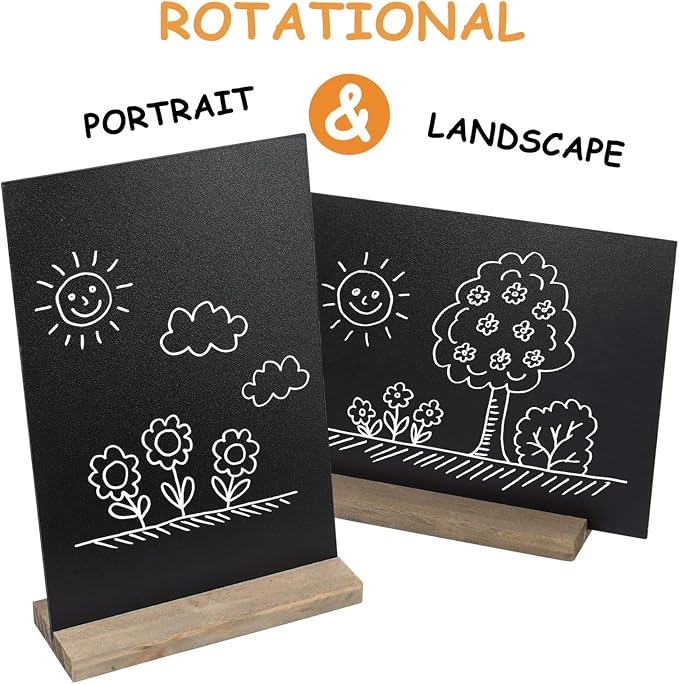 6 Pack Mini Chalkboard Signs - Image 3