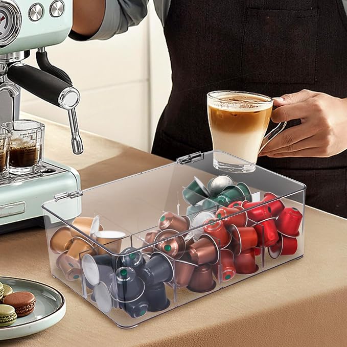 Coffee Pod Holder Storage for Counter, Compatible - Image 7