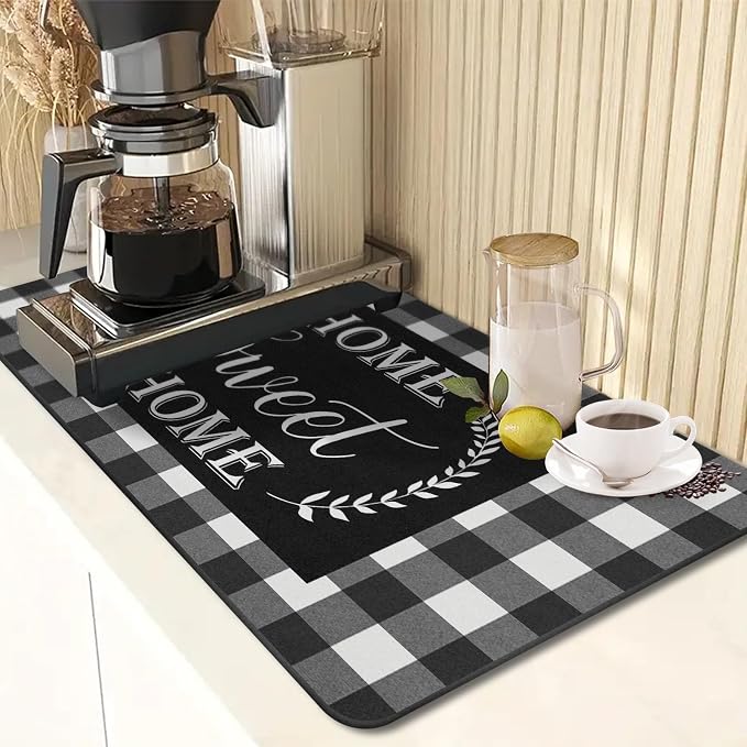 Arttown Coffee Mat for Countertops, Fit Under Coffee Maker Espresso Machine - Image 5