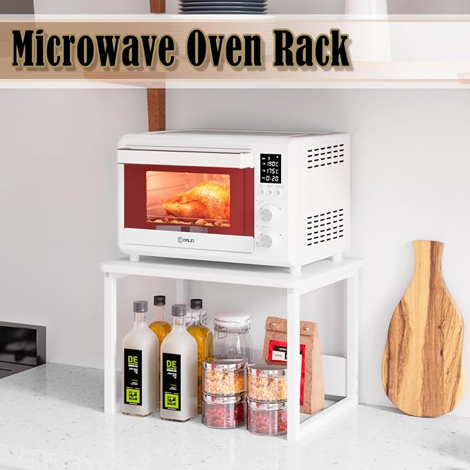 MARTY Kitchen Countertop Organizer Cabinet Shelf, 17x12.4 Large Spice Racks - Image 3