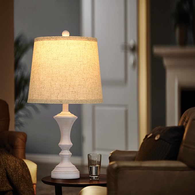 Retro Table Lamps Set of 2 Nightstand Lamp - Image 2