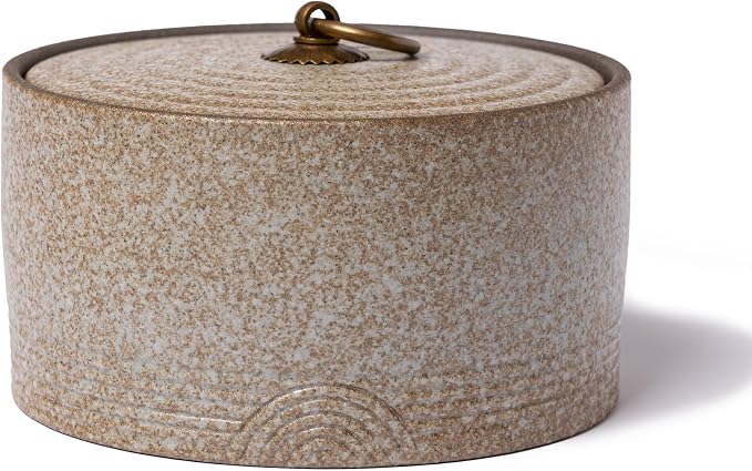 Ceramic Canister, 16.9 Oz /500ml Food Storage Jar by CHINACERAMICARTEXPOCENTER
