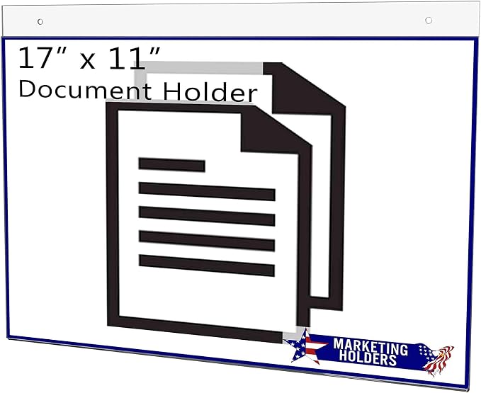 10 Pack Wall Sign Holder 17" x 11" Horizontal - Image 8