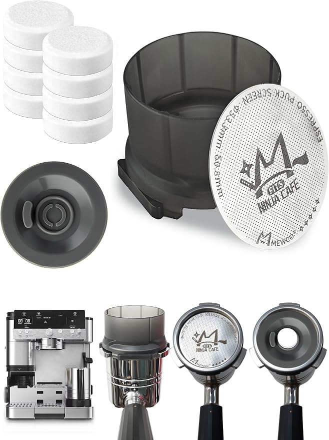 Espresso Puck Screen and Portafilter Funnel, Cleaning Tablets, Disc by Unknown