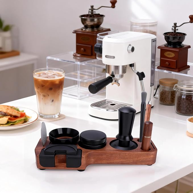 9 Pack Espresso Tamper Station&Coffee Distributor Tamper&Espresso WDT - Image 7