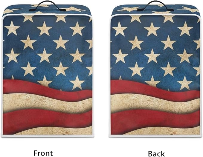 American Flag Coffee Maker Cover Coffee Machine Dust Cover Stain Resistant - Image 2