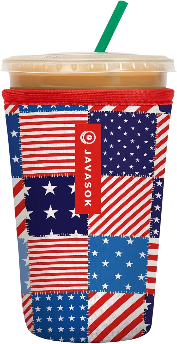 Sok It JavaSok Iced Coffee & Cold Soda Insulated Neoprene Cup Sleeve by SokIt