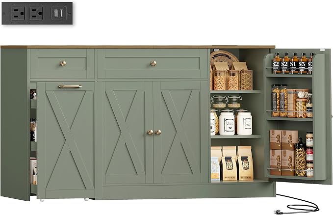 HOSTACK Multifunctional Storage Cabinet by HOSTACK