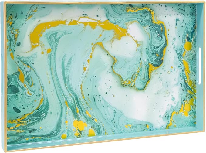 MAONAME Turquoise Serving Tray by MAONAME