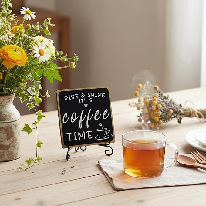 Wooden Coffee Signs, Coffee Bar Sign - Image 6