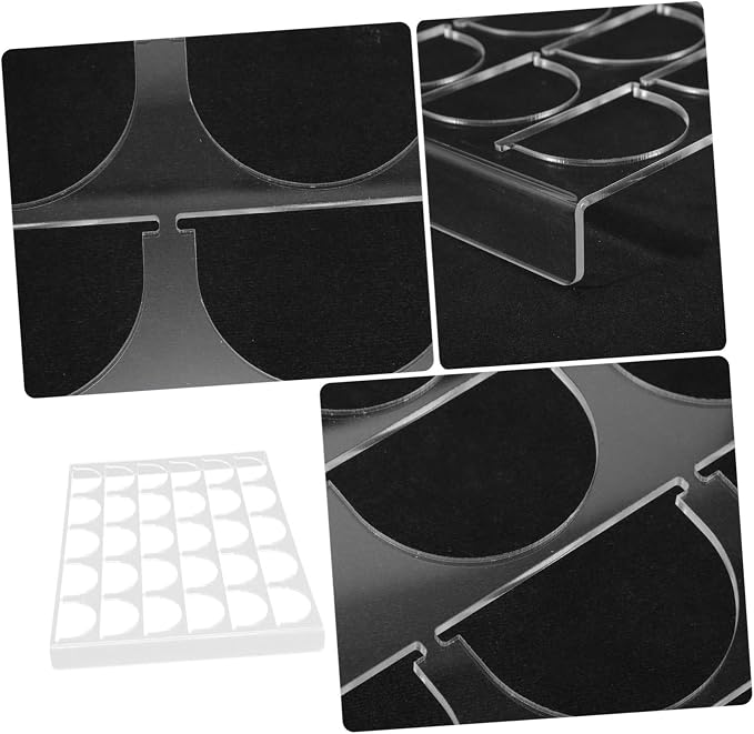 KALLORY Coffee Capsule Storage Organizer Acrylic Multi Holder - Image 9