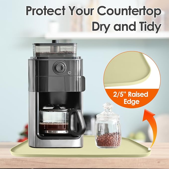 TOHONFOO Silicone Coffee Maker Mat - Image 4