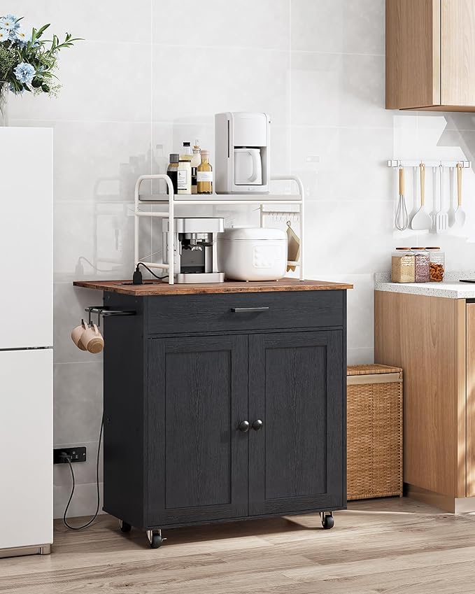 CHOEZON Kitchen Island, Kitchen Island Cart - Image 2
