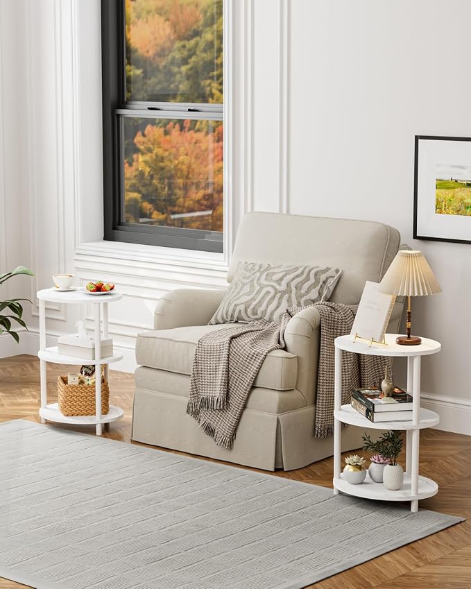 Small Round Side Table - Image 7