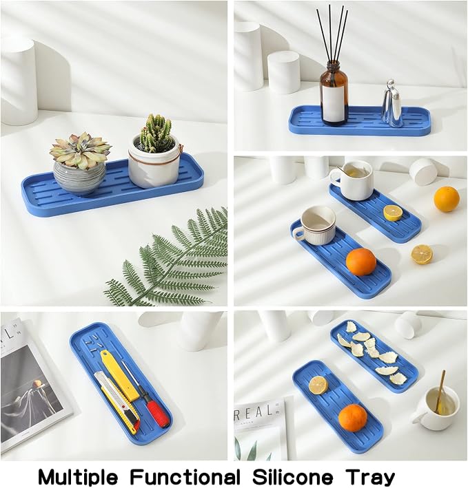 MicoYang Silicone Kitchen Sink Organizer Tray - Image 5
