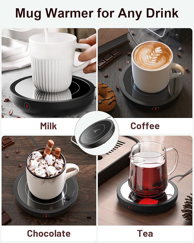 SWEETFULL Coffee Mug Warmer, 36W Electric Coffee Cup Warmer - Image 6