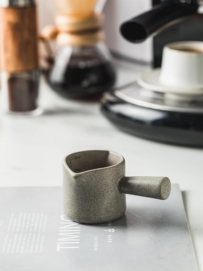 Espresso Cup 3 OZ, Espresso Accessories, Ceramic Espresso Measuring Cup - Image 6