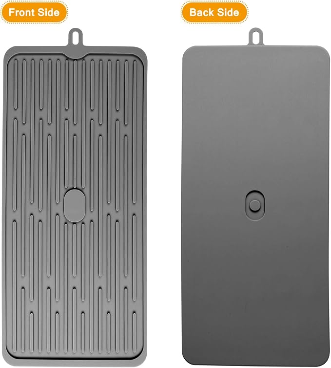 Silicone Dish Drying Mat 18”x8”, Heat Resistant Trivets - Image 5