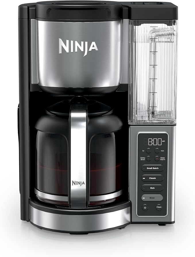 Ninja Fresh Brew™ Drip Coffee Maker, Programmable 14 Cup Glass Carafe, Classic by Unknown