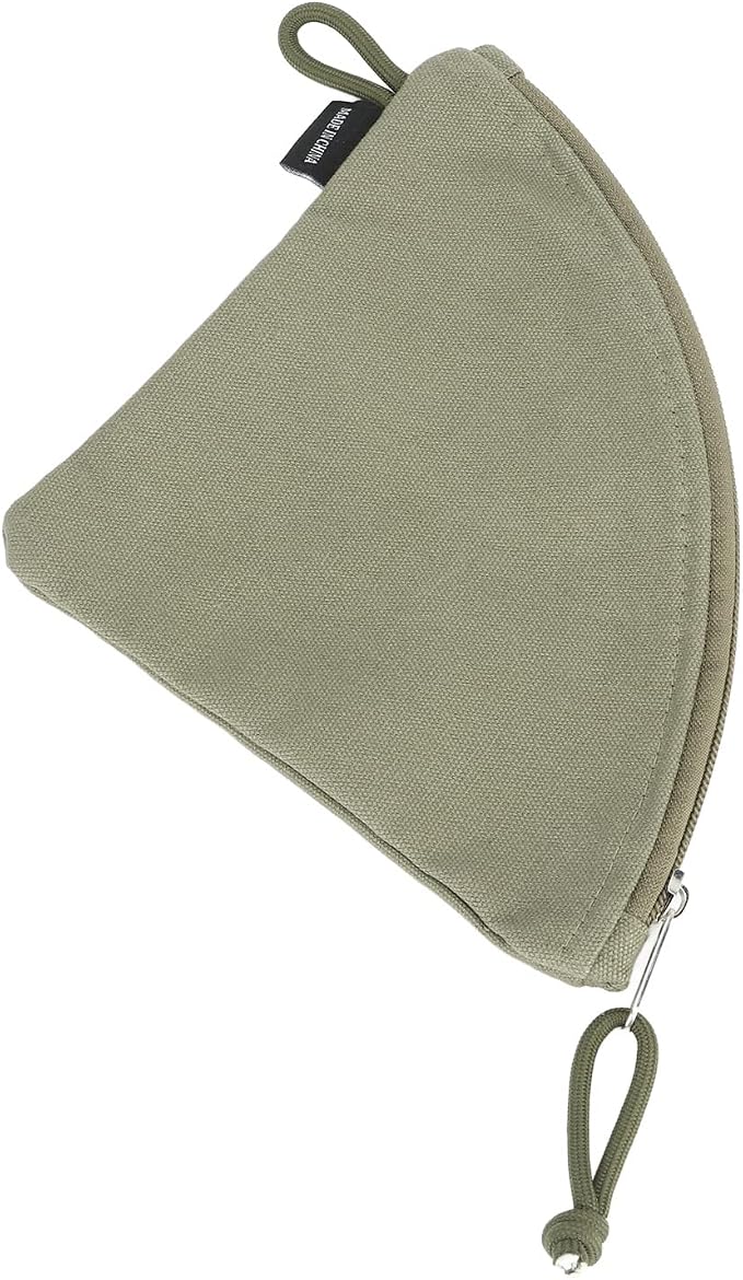 Coffee Filter Holder, Canvas Reusable Conical Filter Paper Storage Bag by Srliya