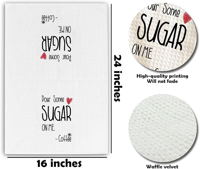 Coffee Bar Kitchen Towels - Image 2