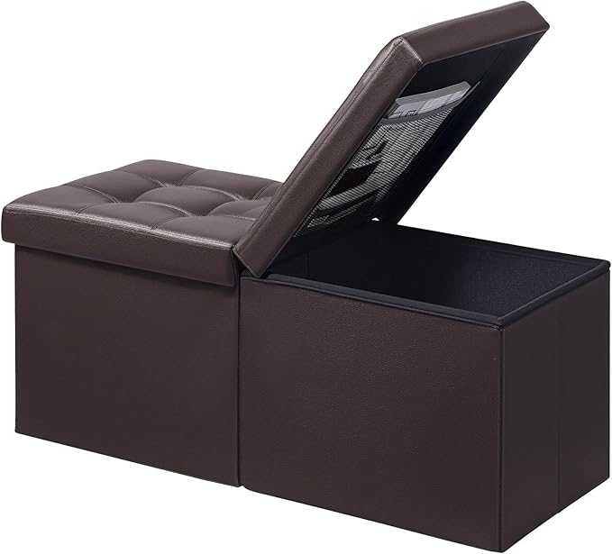 AmasSmile Footrest Ottoman Bench by AmasSmile