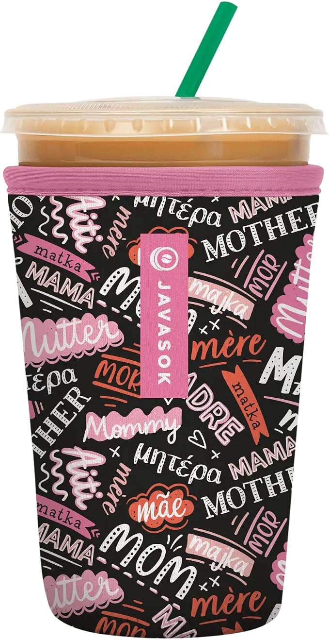 Sok It JavaSok Iced Coffee & Cold Soda Insulated Neoprene Cup Sleeve by SokIt