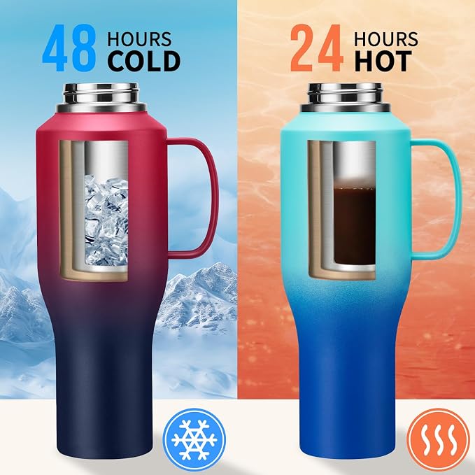 40oz Insulated Water-Bottle - Image 3