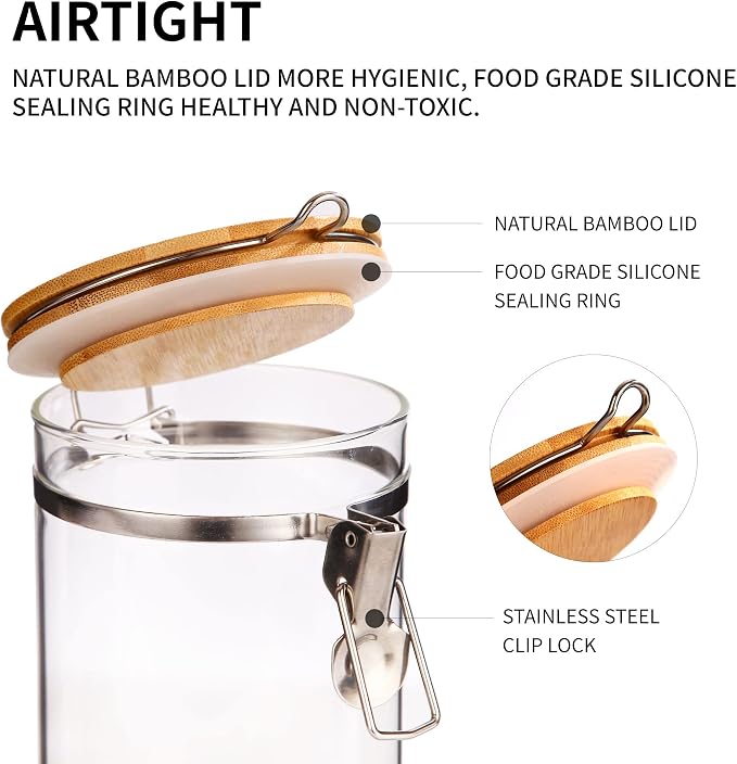 Glass Coffee Storage Container - Image 6