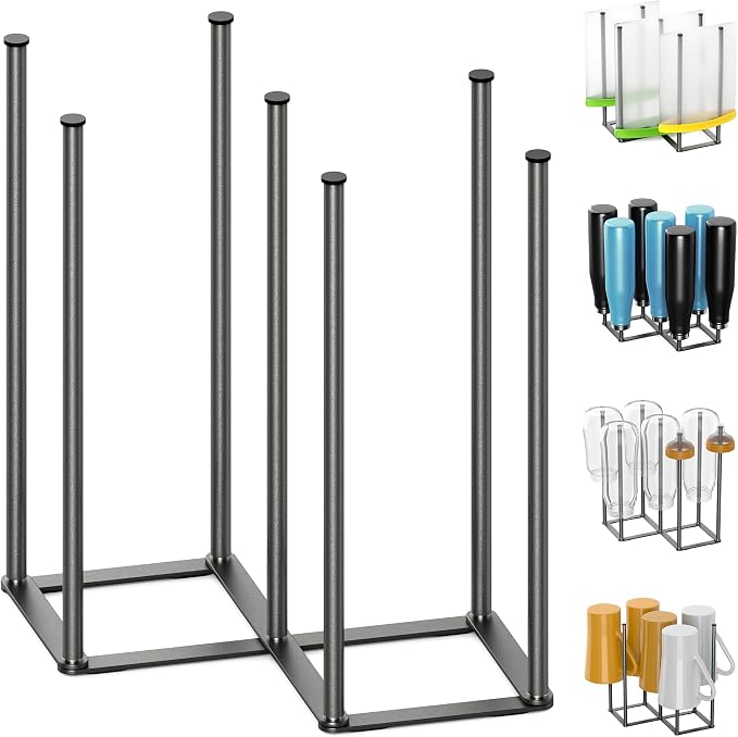 KORRTFID Foldable Bottle Drying Rack, Baby Bottle Drying Rack, Collapsible Cup by KORRTFID