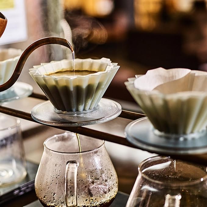 Resin Stand for Paper Coffee Clear Coffee Dripper Holder Rack Slip Resistant - Image 3