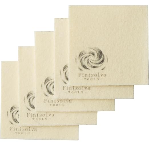 Australia Wool Cloths Kit of 5 for Buffing or Polishing for Finisolva Diamond - Image 4