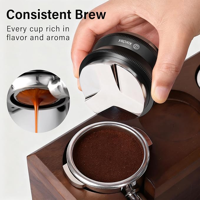XIXUBU 58.35mm 2-in-1 Espresso Distributor & Tamper - Image 3