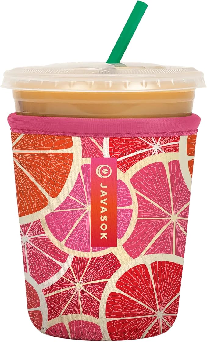 Sok It JavaSok Iced Coffee & Cold Soda Insulated Neoprene Cup Sleeve by SokIt