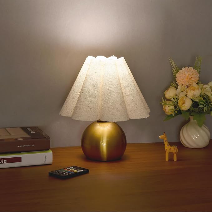 Ziqqeelam Rechargeable Cordless Small Table Lamp, Battery Operated Remote - Image 7