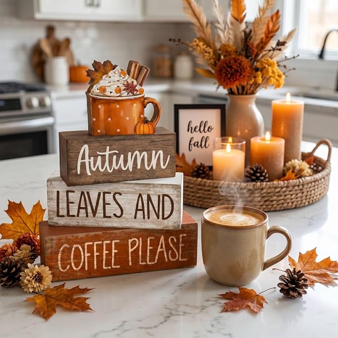 Lineshading 4 Pcs Fall Decorations - Image 8