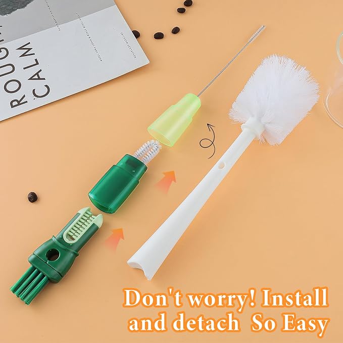 5 Pack Water Bottle Cleaner Brush Set - Image 6