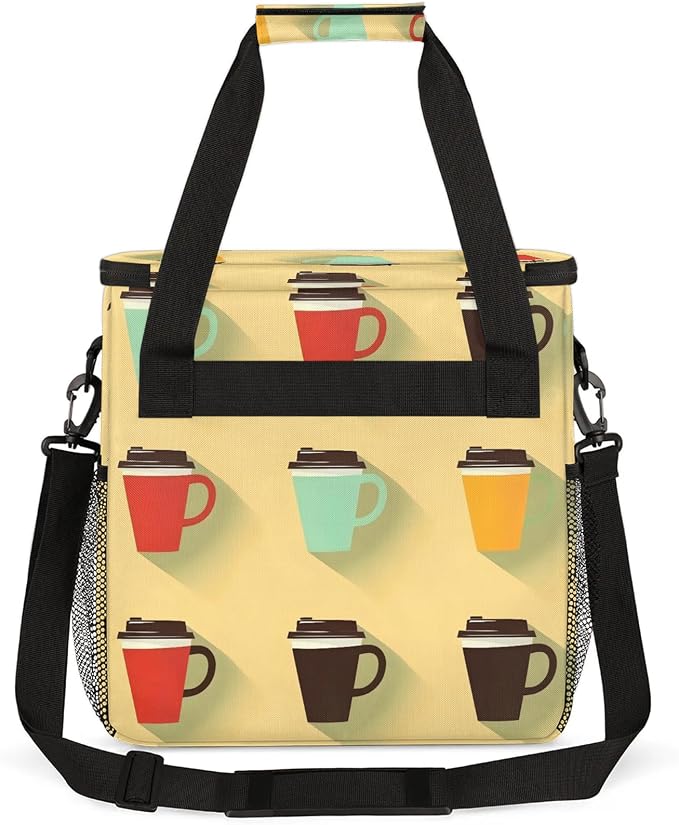 Coffee Maker Carring Bag Travel Storage Tote Bag Compatible - Image 7